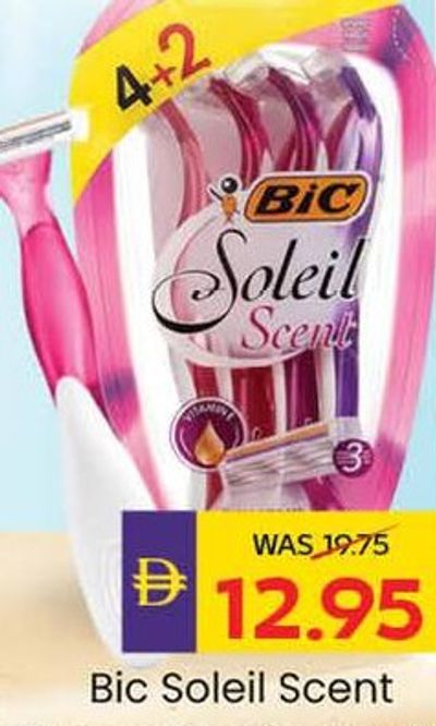 Bic Soleil Scent Disposable Shaver 4+2