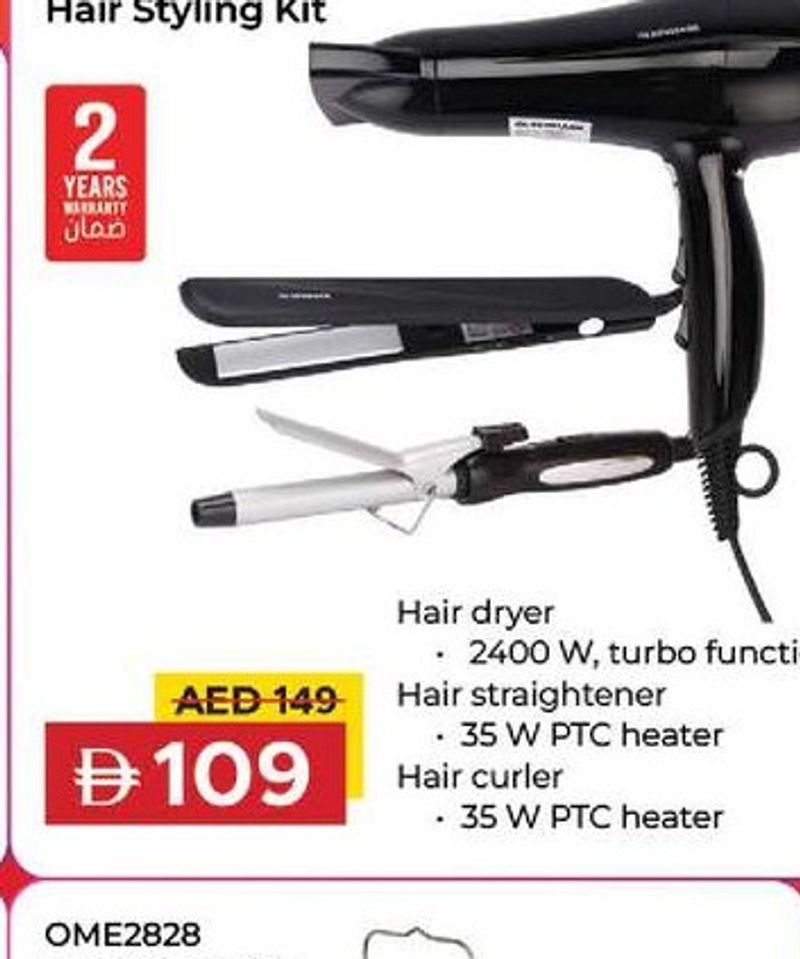 Olsenmark 3-in-1 Professional Hair Styling Kit