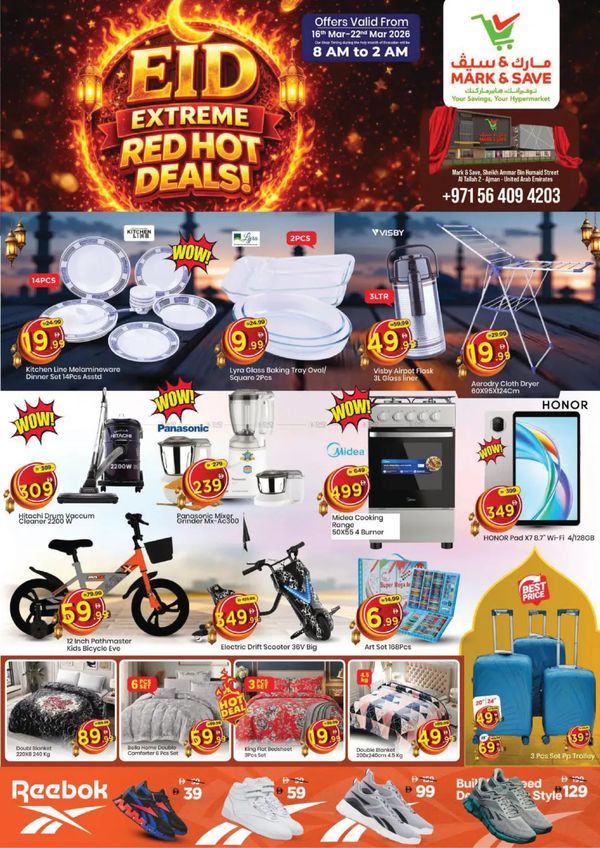 Eid Deals - Al Tallah 2, Ajman from Mark & Save until 22nd March