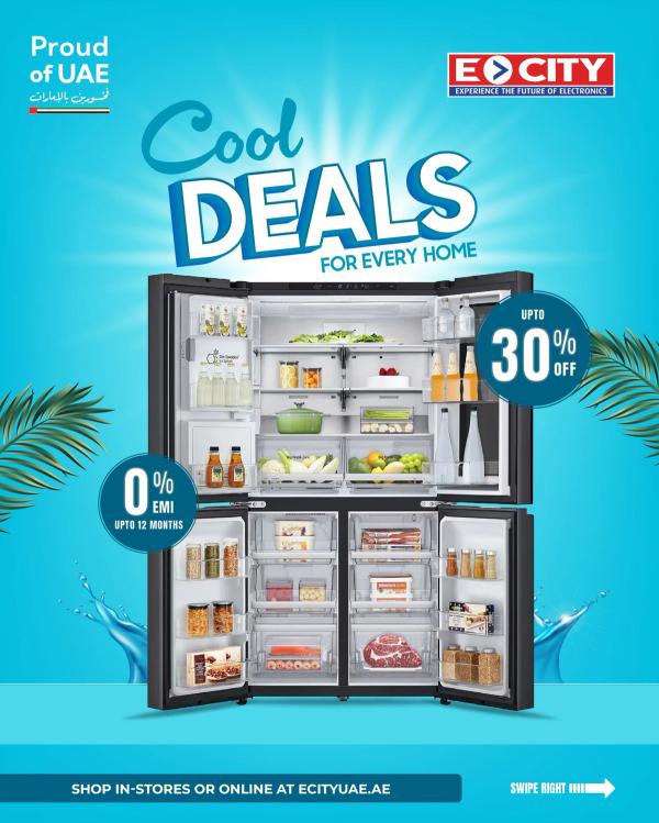 Cool Deals from ECity until 31st May