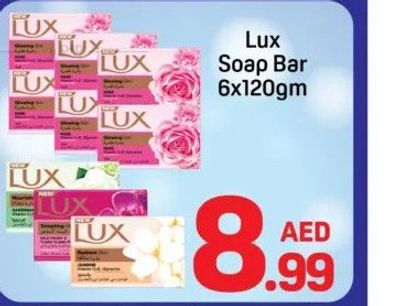Lux Soap Bar 6x120gm