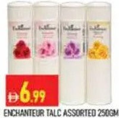 Enchanteur Talc Assorted 250gm
