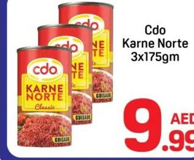 Cdo Karne Norte 3x175gm