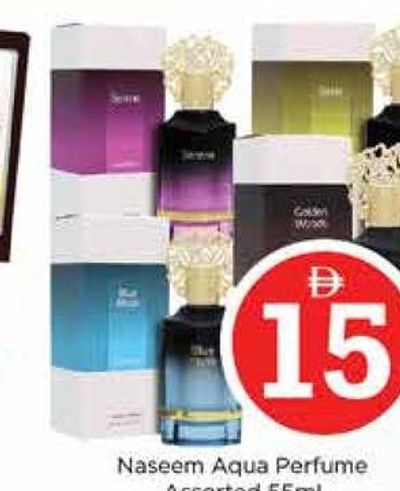 Naseem Aqua Perfume Assorted 55ml