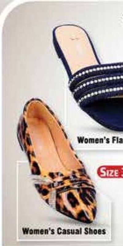 Women's Flat Slipper asstd. Size 36-41