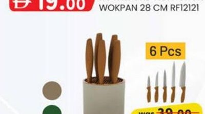 KNIFE SET WITH HOLDER RF1211 (Assorted)