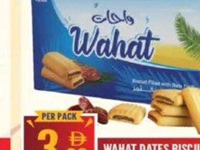 WAHAT DATES BISCUIT 24X25G