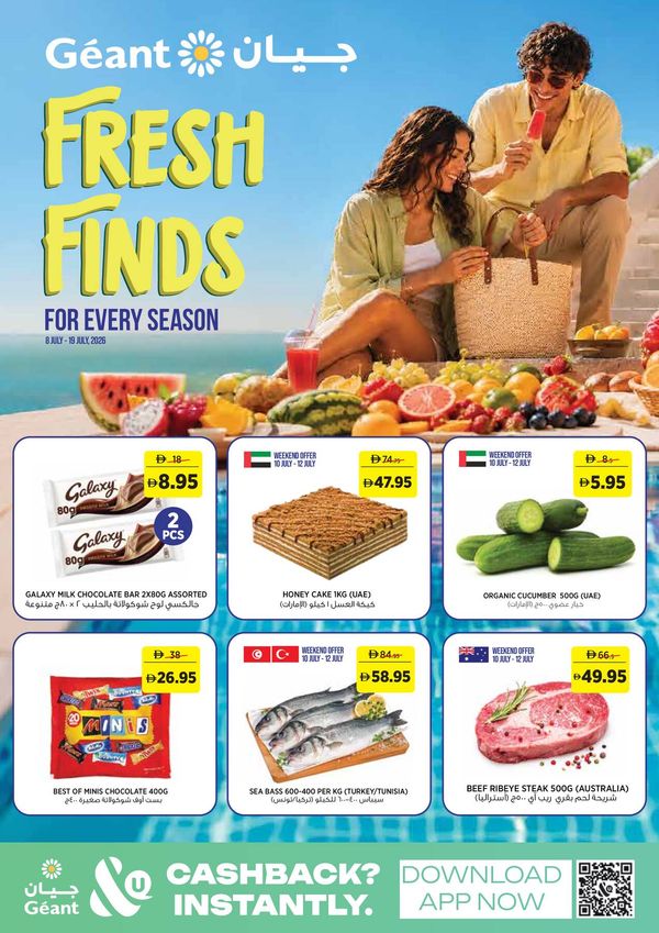 Fresh Finds For Ever Season from Géant until 19th July