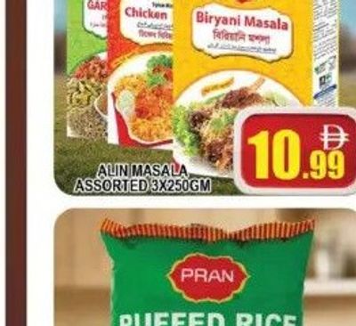 Alin Masala Assorted 3x250 GM