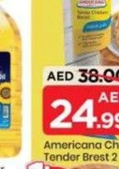 Americana Chicken Tender Breast 2 kg