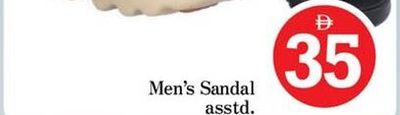Men's Sandal asstd. Size 40-45