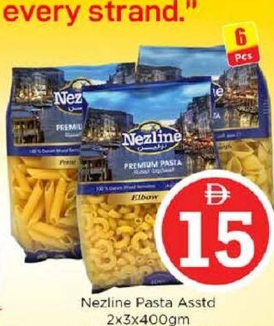 Nezline Pasta Asstd 2x3x400gm