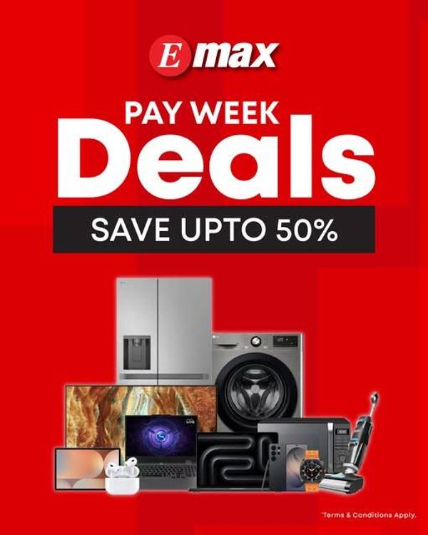 Week Deals from Emax until 31st March