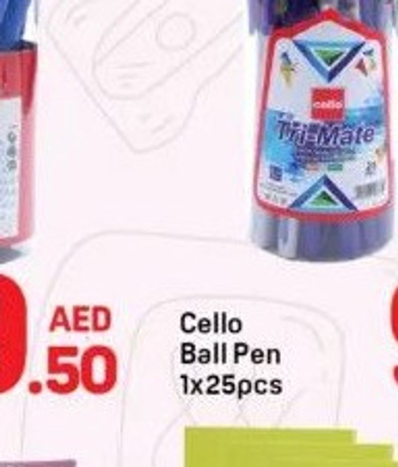 Cello Ball Pen 1x25pcs