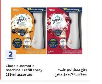 Glade automatic machine + refill spray 269ml assorted 2 pieces