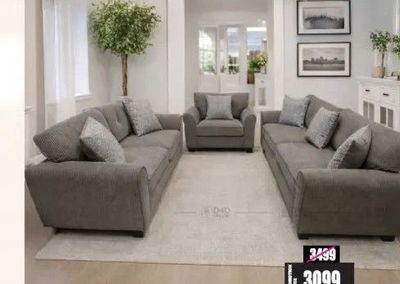 Fabric Sofa Set Asst. 3+2+1