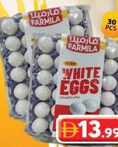 FARMILLA WHITE EGGS 30 PCS