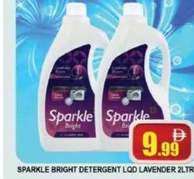 SPARKLE BRIGHT DETERGENT LQD LAVENDER 2LTR