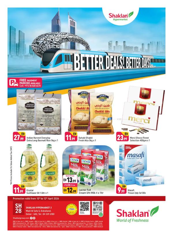 Better Deals & Better Days