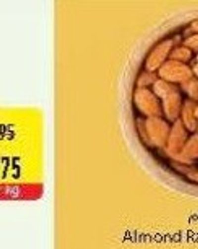 Almond Raw 30/32 per 500gm