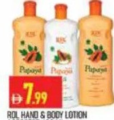 Rol Hand & Body Lotion Assorted 600ml
