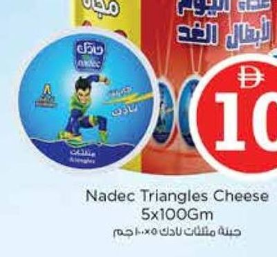 Nadec Triangles Cheese 5x100gm