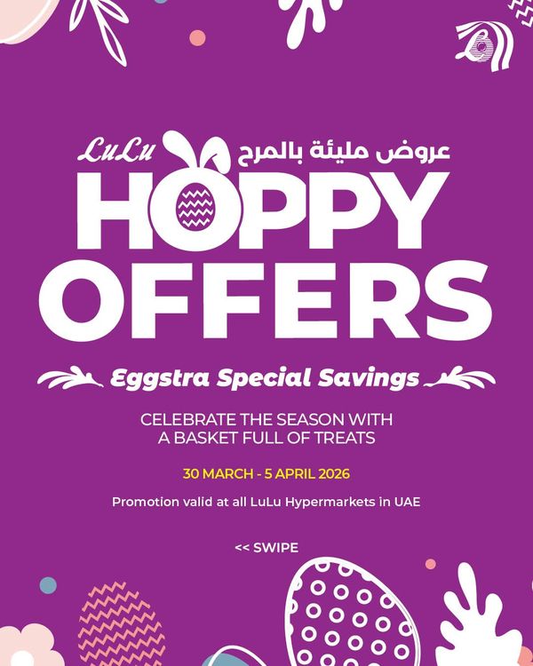 Happy Offers from Lulu until 5th April