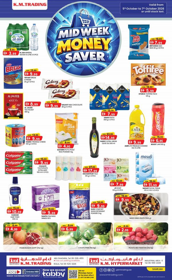 Midweek Money Saver