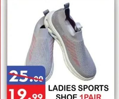 LADIES SPORTS SHOE 1PAIR