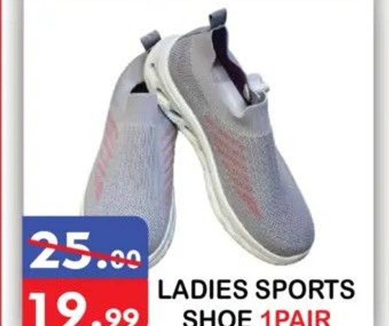 LADIES SPORTS SHOE 1PAIR