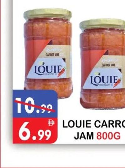 Louie Carrot Jam 800G