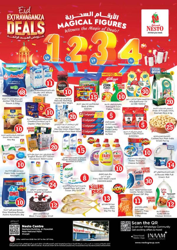 Weekend Grabs - National Paints, Sharjah from Nesto until 22nd March