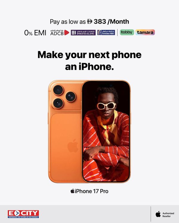 Sale On iPhone 17 Pro from ECity until 17th June