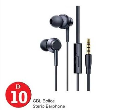 GBL Bolice Sterio Earphone