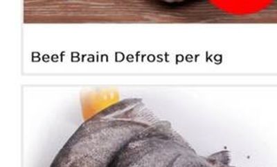 Black Pomfret Defrost per kg