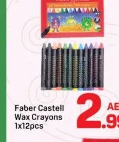 Faber Castell Wax Crayons 1x12pcs