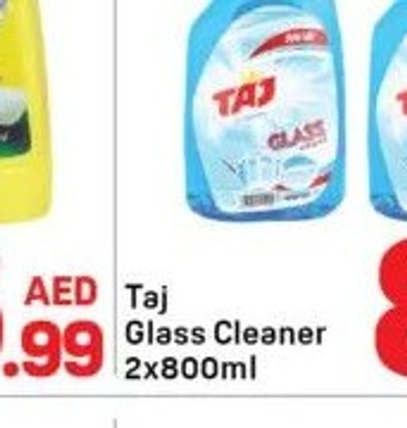 Taj Glass Cleaner 2x800ml
