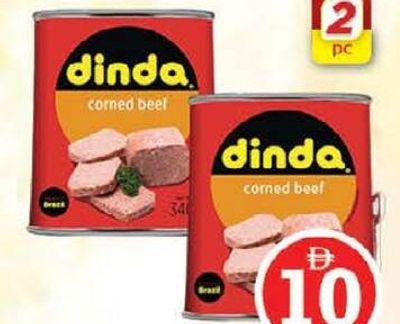 Dinda Corned Beef 2x340gm