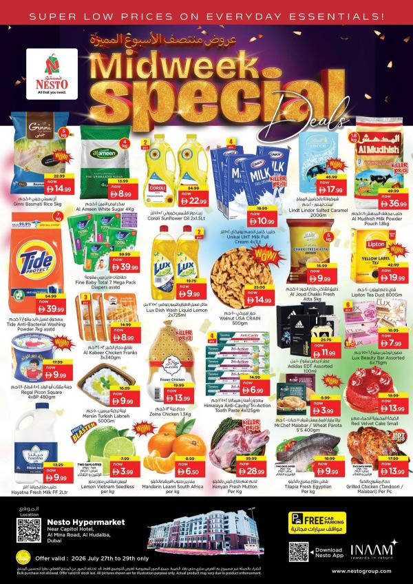 Midweek Deals