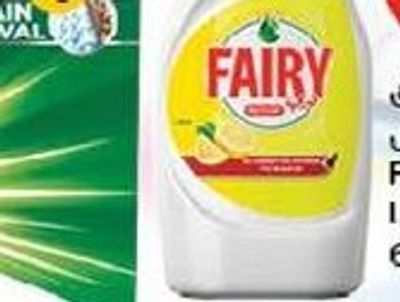Fairy Dish Wash Liquid Lemon 600ml