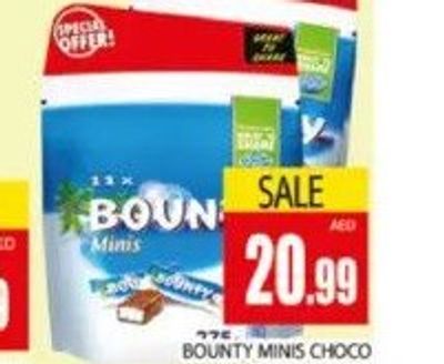 Bounty Minis Choco 11.5/276GM X 2