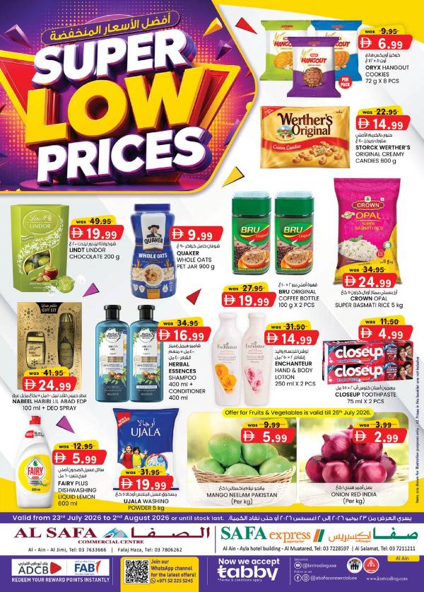 Super Low Prices