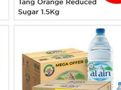 Al Ain Mineral Water 2X12X1.5Lt 2X24X500Ml