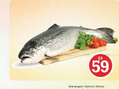Norwegian Salmon Whole Per Kg