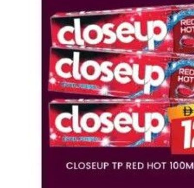 Closeup TP Red Hot 100ml X 3