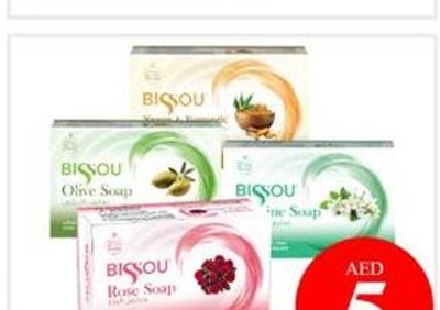Bissou Soap Asstd 4x125gm