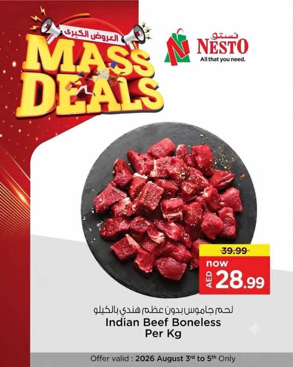Mass Deal from Nesto until 5th August