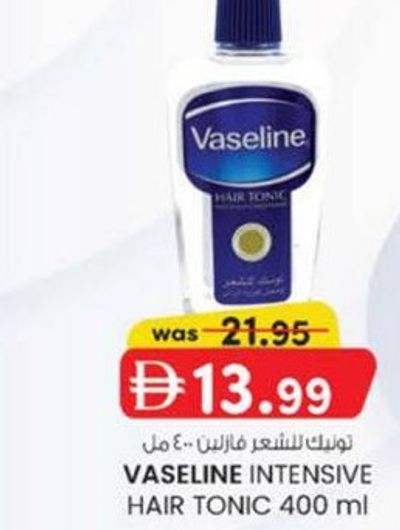 VASELINE INTENSIVE HAIR TONIC 400 ml