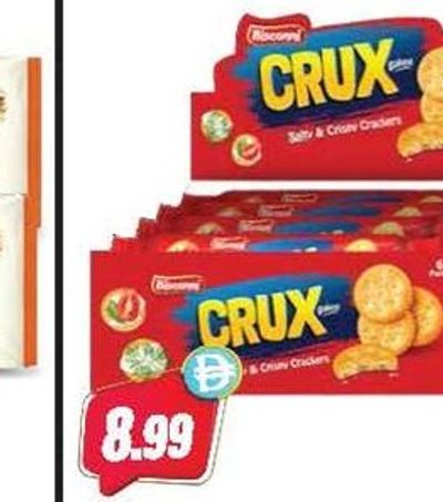 Bisconni Crux Crackers 6x100gm