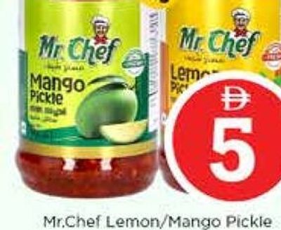 Mr.Chef Lemon/Mango Pickle 1kg
